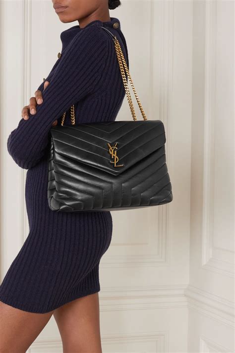 ysl loulou medium legion dark red|Saint Laurent Loulou Bag .